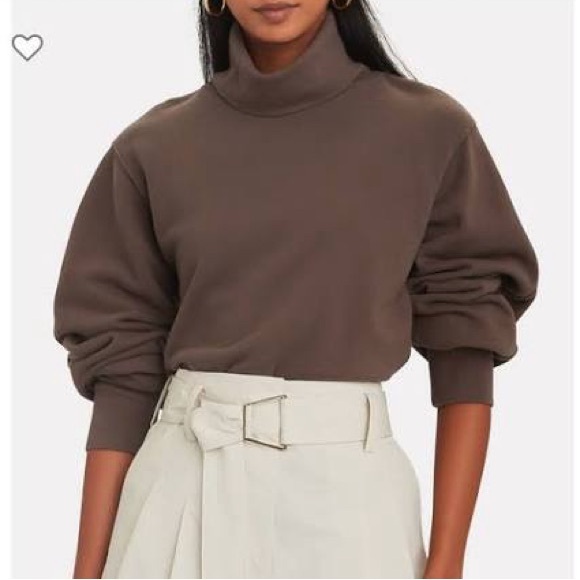 AGOLDE Balloon Sleeve Turtleneck Pullover - Picture 9 of 10